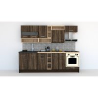 Bucatarie COSSY NEW 260 Wenge / Decor 7648